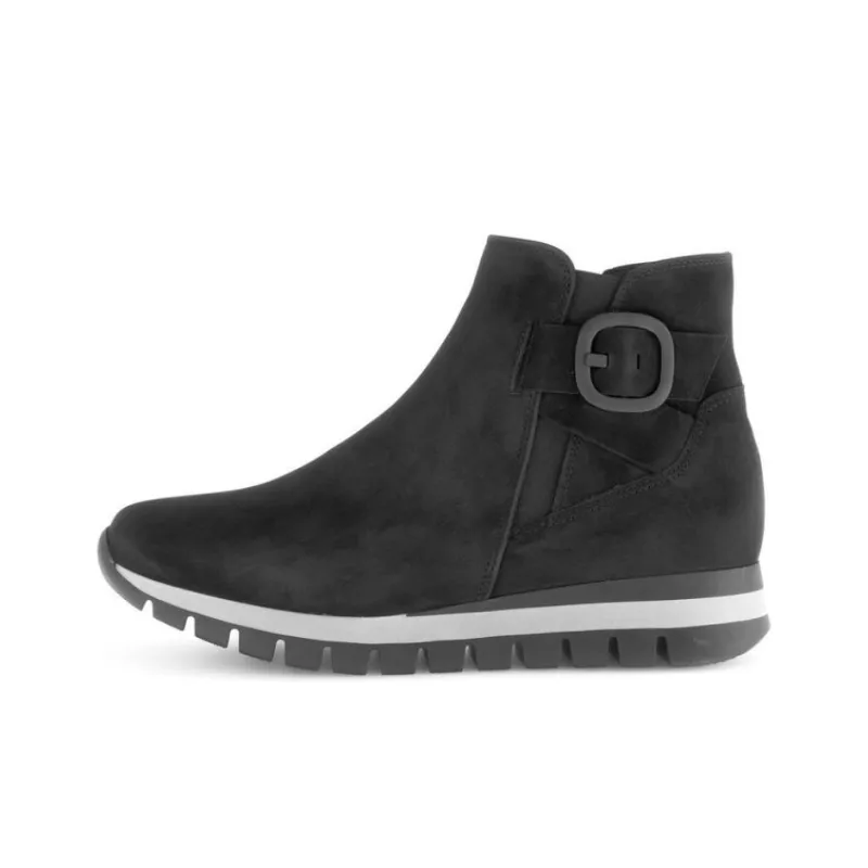Gabor Comfort Ankle Boots 4cm Women's Black-0