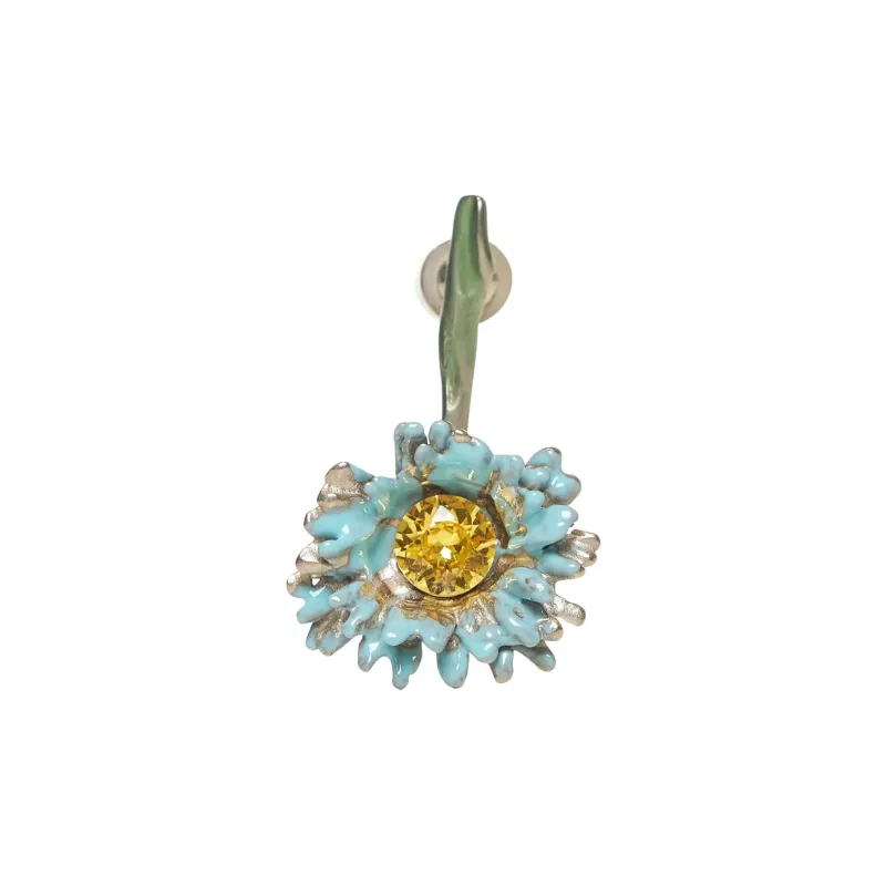 MARNI Embellished Flower Pop Drop Earring-0