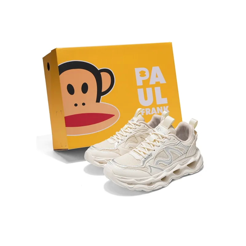PAUL FRANK Students' Breathable Mesh Face Shoes Slip Resistant Low Top Chunky Sneakers Men's-6