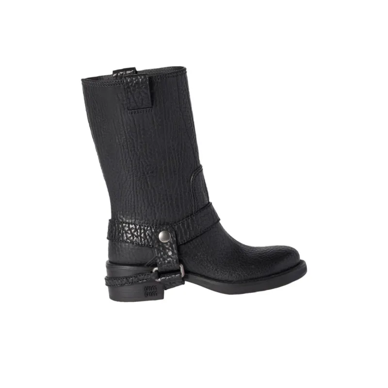 MIU MIU Ankle Boots 4.5cm Women's Black-1