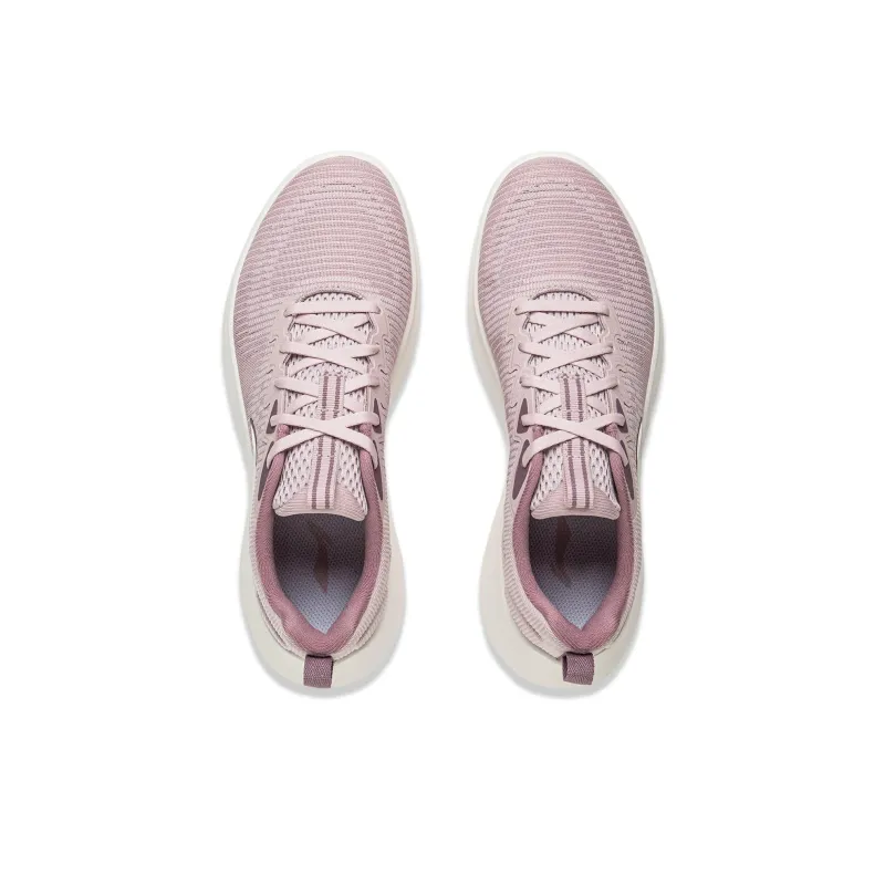 LiNing Feather Cushioned Anti-Slip And Wear-Resistant Lightweight Low-Top Running Shoes Women's Limestone Pink-3