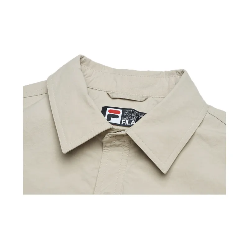 FILA Jackets Men Milk Coffee-4