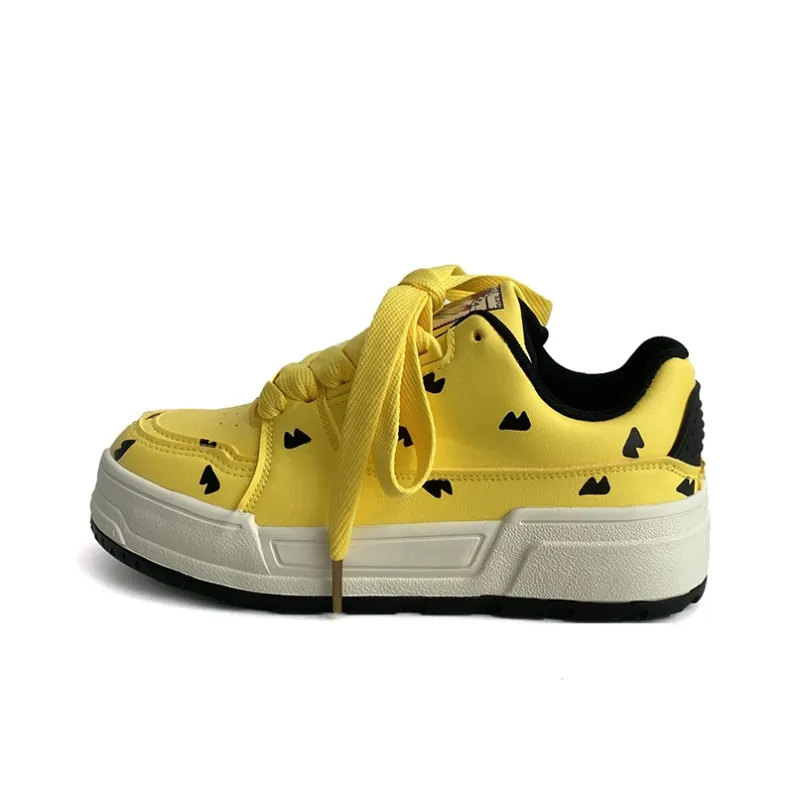 Than Than Me Slip-Resistant Low-Top Skateboard Shoes Women's-16