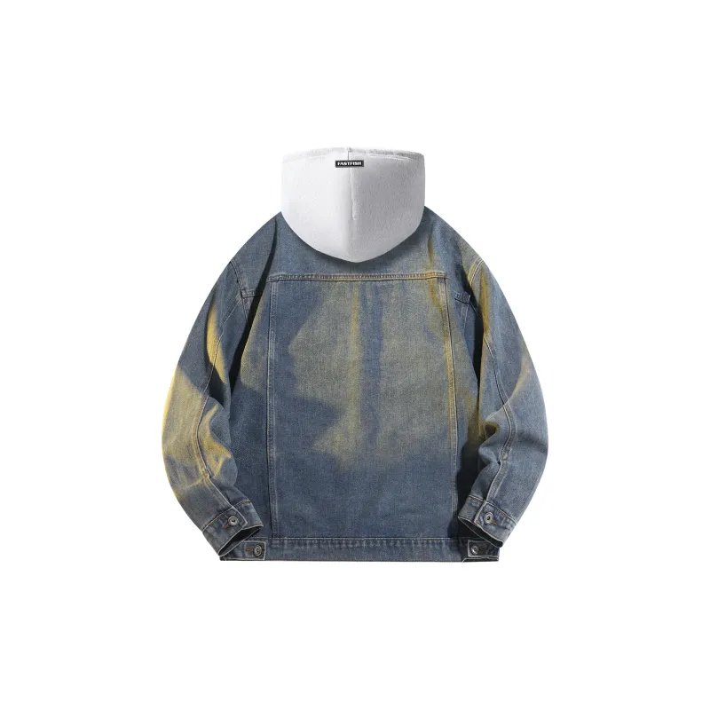 FASTFISH Denim Jackets Unisex-5