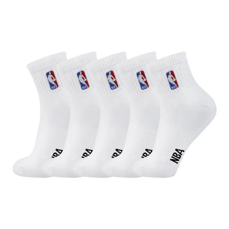 NBA Basketball Socks Unisex 5 Pack-0