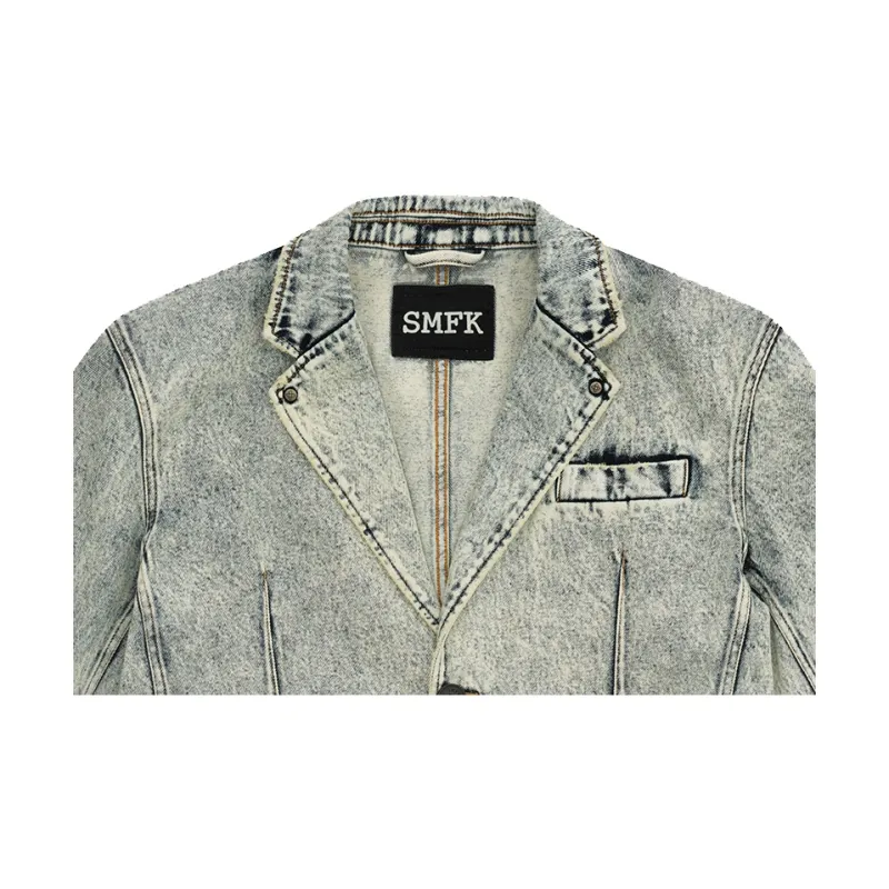 SMFK Business Suit Unisex White Snowflake-2