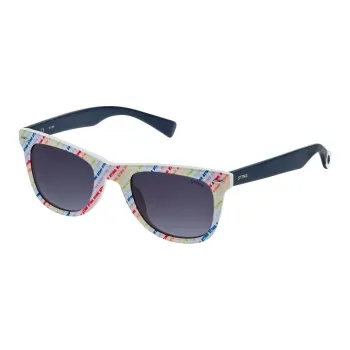 Sting Acetate Square Sunglasses Men's White