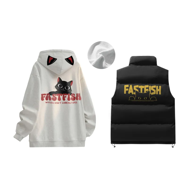 FASTFISH Sweatshirt Sets Unisex-20