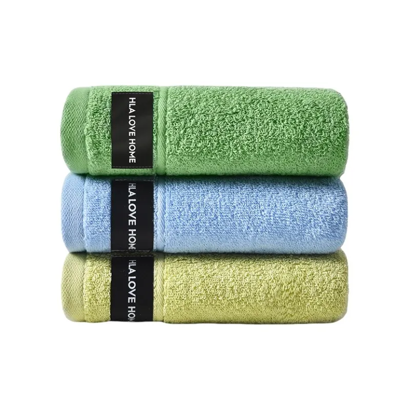 HLA Classic Combed Cotton Solid Color Towel-9