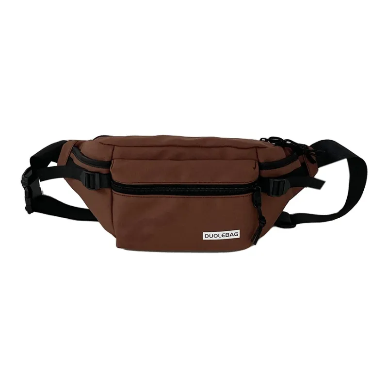LEXI Nylon Crossbody Bag Fanny Pack Sling Bag Regular Unisex Multicolor-16