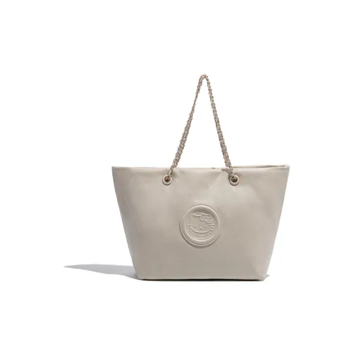 MESUCA Kitty Series PU Tote Bag, Shoulder Bag Regular Women's White/Black/Brown