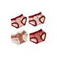 Red Edge Small Plaid+Red Edge Large Plaid+White Edge Houndstooth+Red Edge Houndstooth