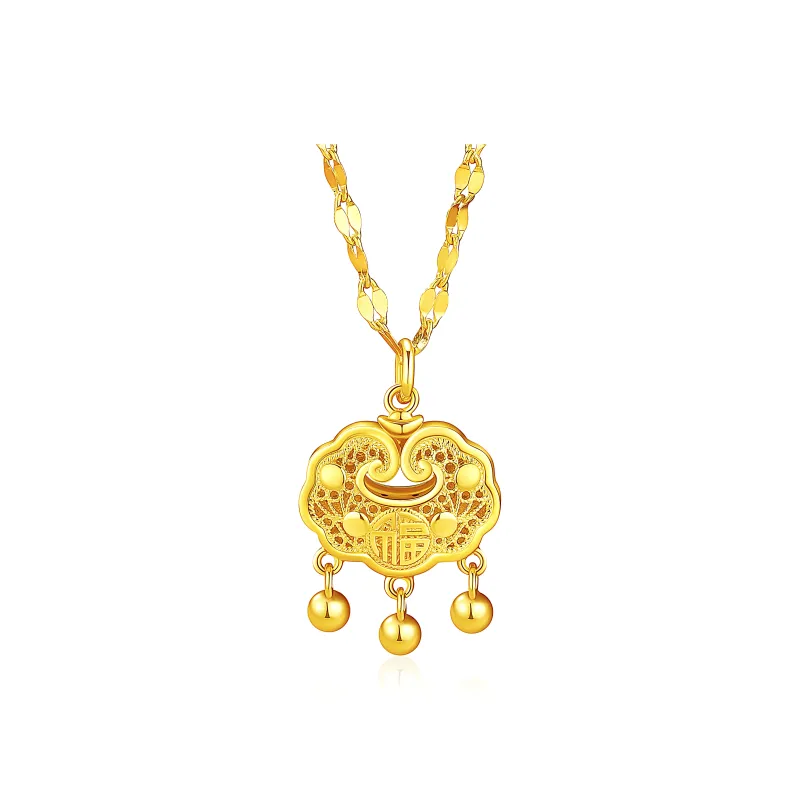 Central Fashion 999 Fine Silver Necklaces Women's-0