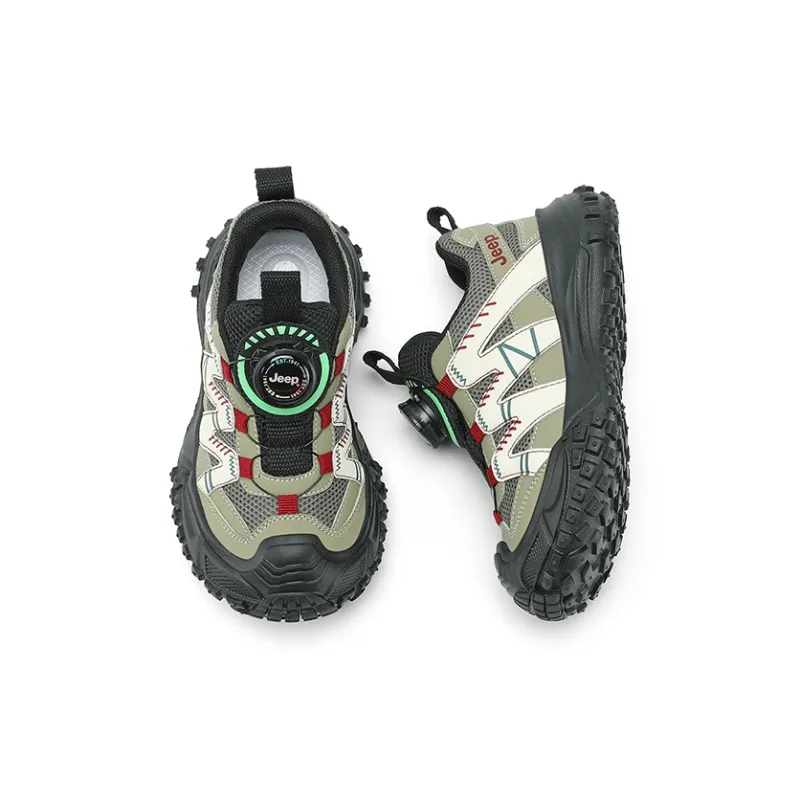 Jeep Anti Slip Wear Resistant Low Top Kids Lifestyle Shoes Kids'-2