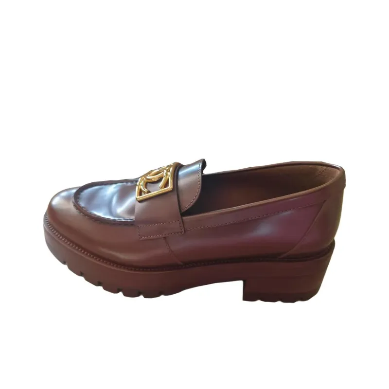 CHANEL Loafers Women's Brown-0