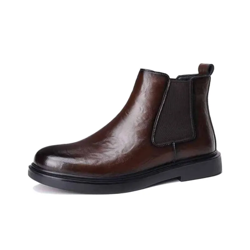 Ruomini Short Chelsea Boots Men's-15