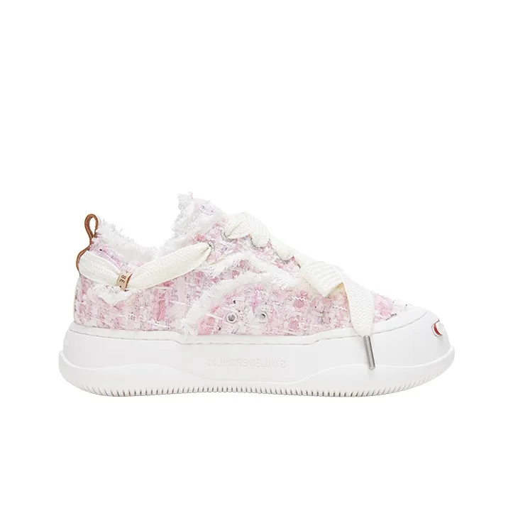 'PIANPIANXIHUANNI'DIANYING x SMILEREPUBLIC Anti-Slip And Wear-Resistant Coverage Low-Top Canvas Shoes Unisex-1