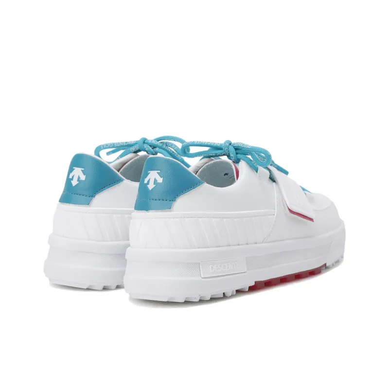 DESCENTE Anti Slip Wear Resistant Low Top Golf Shoes Women's White-3