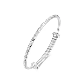 KADER Silver 999 Bangles Women's Silver Gift Box Set
