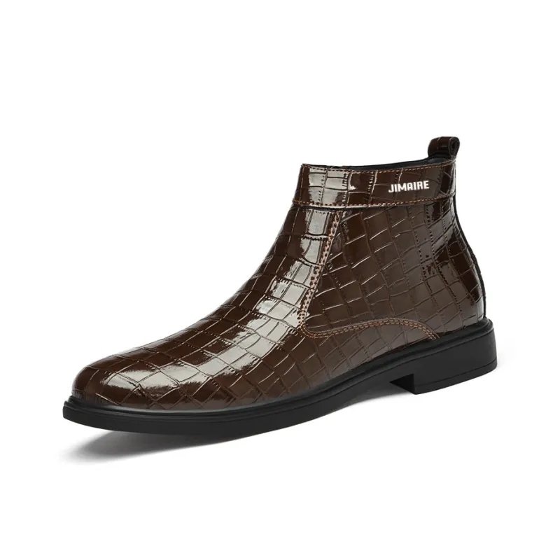 King Jinmai Ankle Boots Men-17