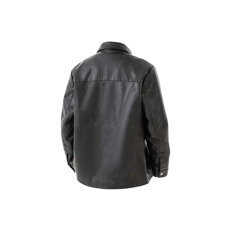 PIERRE CARDIN Leather Jacket Unisex-3