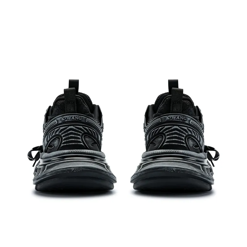 K-WANG Paris Breeze Anti-Slip And Wear-Resistant Height Increasing Low-Top Chunky Sneakers Men's-20