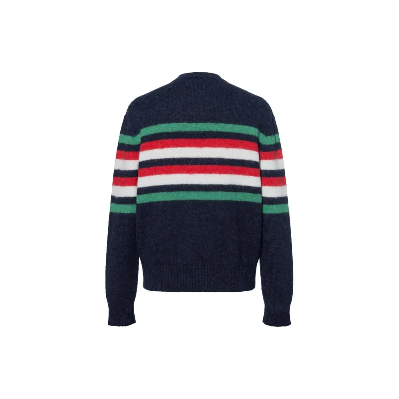 GUCCI GG detail Striped Jumper-1