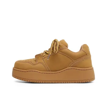 Hong Kong Meng Anti Slip And Wear Resistant Breathable Low Top Skateboard Shoes Unisex Sandy Dune Brown