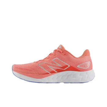 New Balance Fresh Foam 680v8 Slip Resistant Breathable Low Top Casual Running Shoes Unisex Light Red