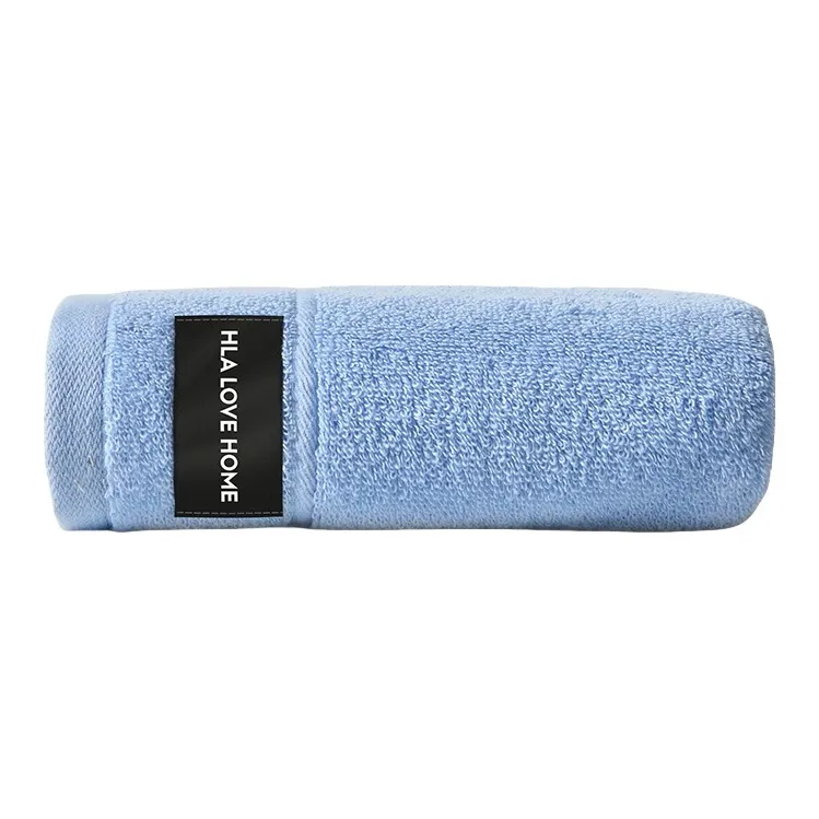 HLA Classic Combed Cotton Solid Color Towel-1