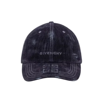 Givenchy Logo Embroidered Denim Cap