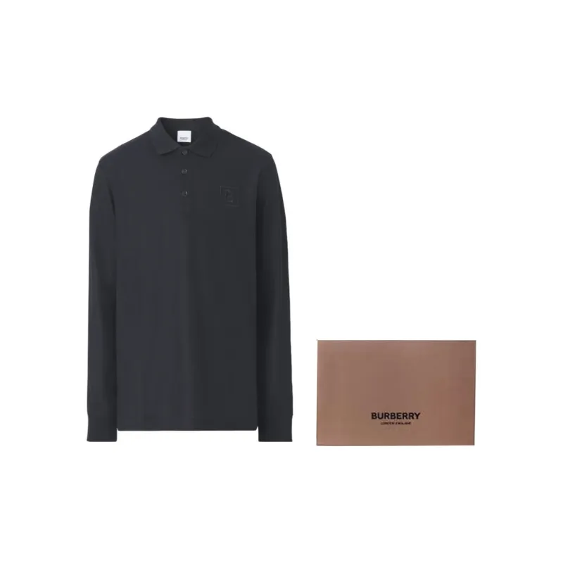 Burberry Long Sleeve Polo-7