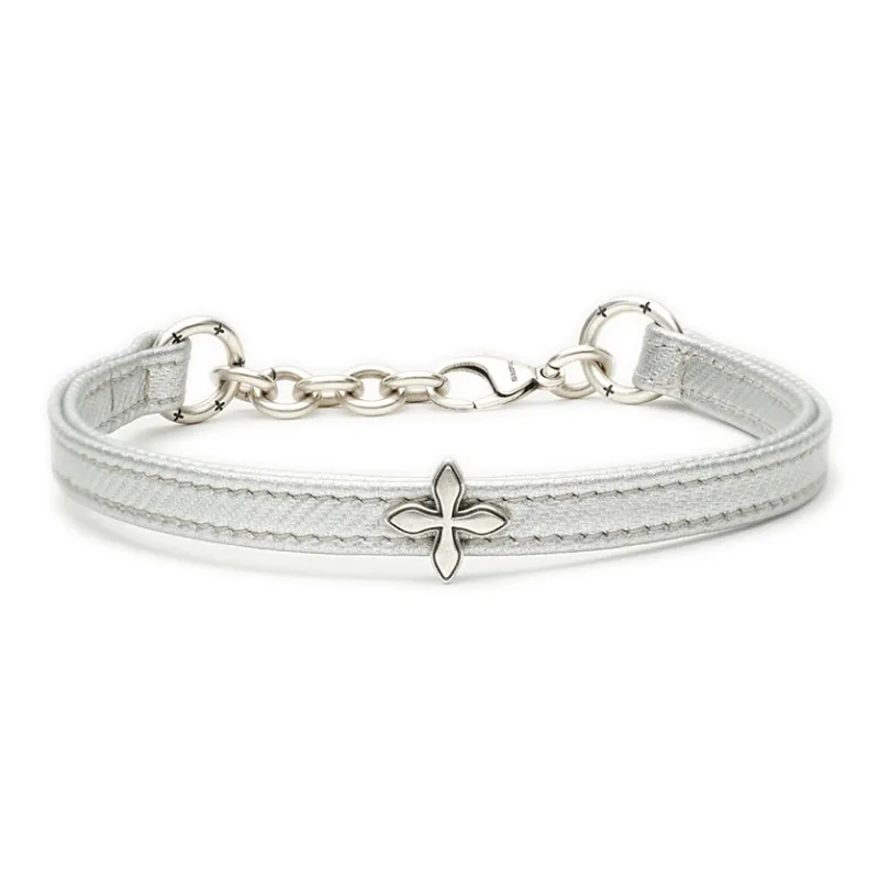 SMFK Synthetic Leather Necklaces Women's Starry Silver-0