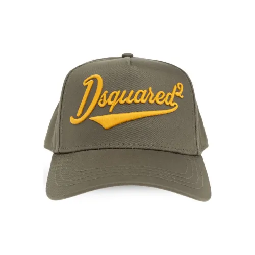 DSQUARED 2 Logo Embroidered Curved Peak Baseball Cap