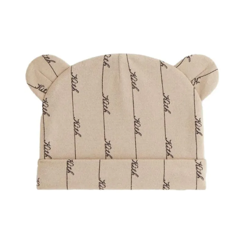 KITH Canvas Beanies Unisex Brown-0