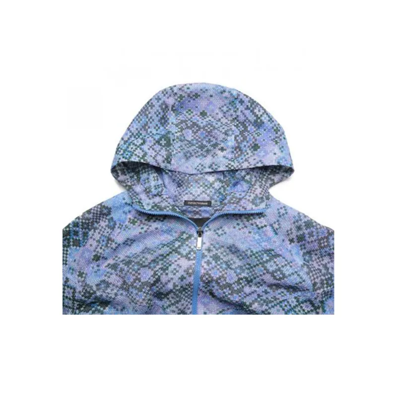 EMPORIO ARMANI FW22 Jackets Coats Men's Turquoise-2
