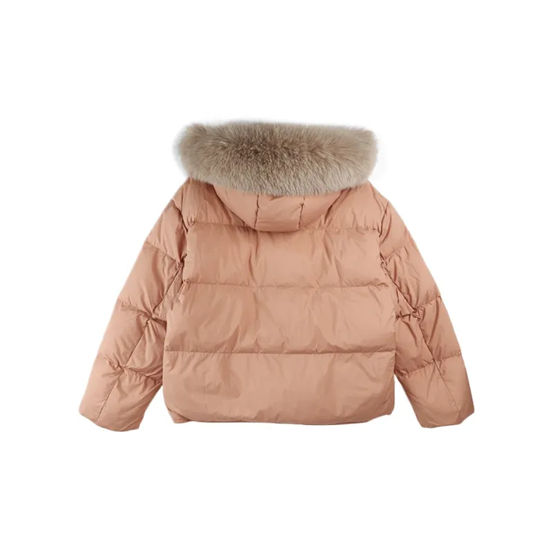 VICTORIA&VERA Down Jacket Women's Cinnamon-1