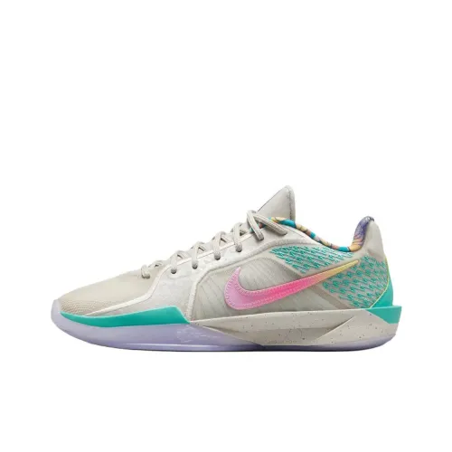 TITAN x Nike Sabrina 2 Anti Slip Wear Resistant Low Top Basketball Shoes Women's Beige