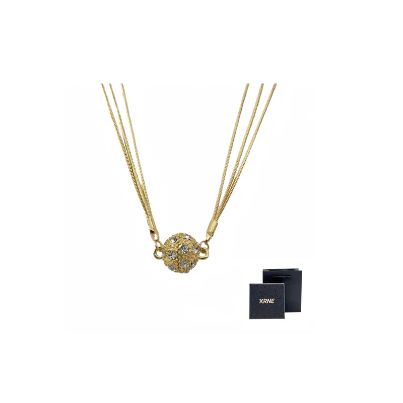 KRNE Copper Alloy Necklaces Unisex-6