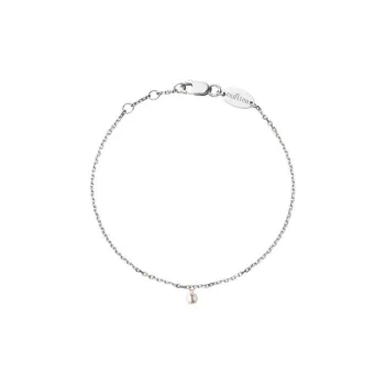 Redline Pearl, White Gold Bracelets Women's Silver