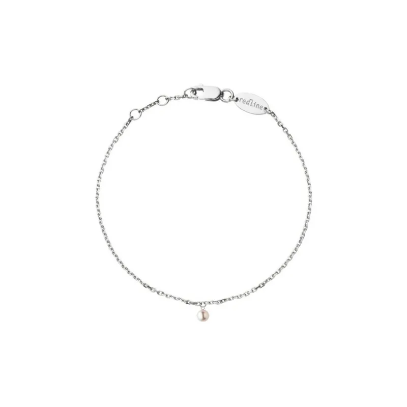 Redline Pearl, White Gold Bracelets Women's Silver-0