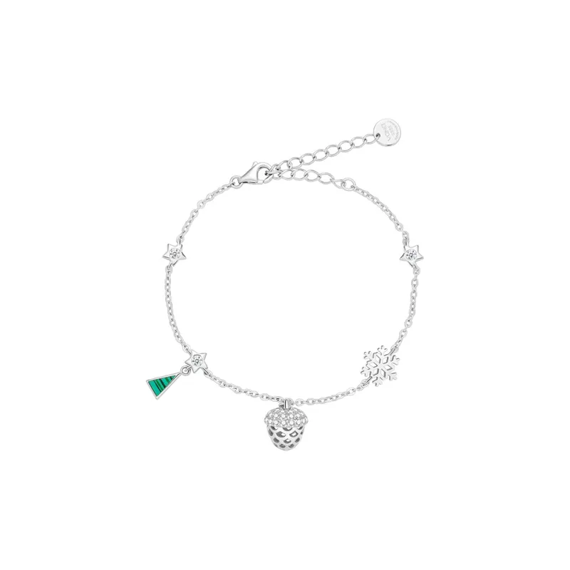 CHIEMOT S925 Silver Bracelets Women's Silver White-0