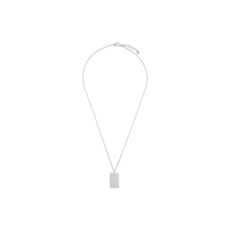 Givenchy Brass Necklaces Men's Silver-1