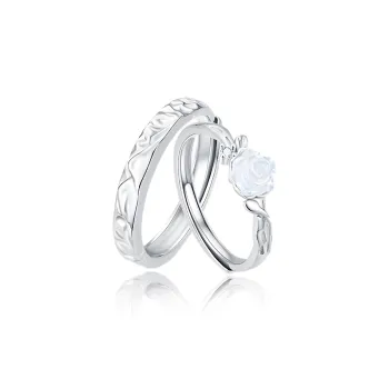 FOREVER MELODY 999 Fine Silver Rings Unisex