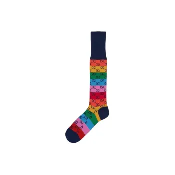 GUCCI Knee-High Socks Men's 1 Pack Multicolor