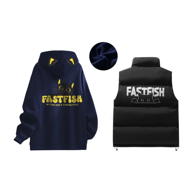 FASTFISH Sweatshirt Sets Unisex-2