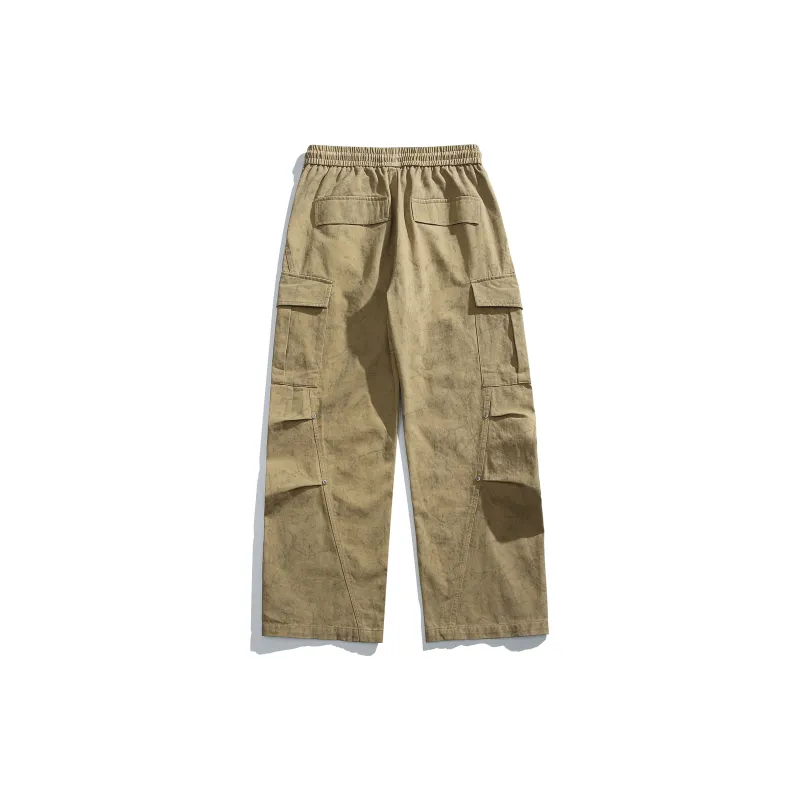 ROBINHOOD Casual Pants Unisex Khaki-1