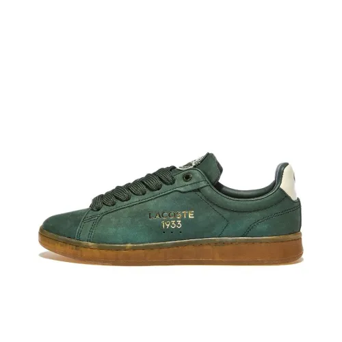 LACOSTE Abrasion Resistant Low Top Skateboard Shoes Women's Green