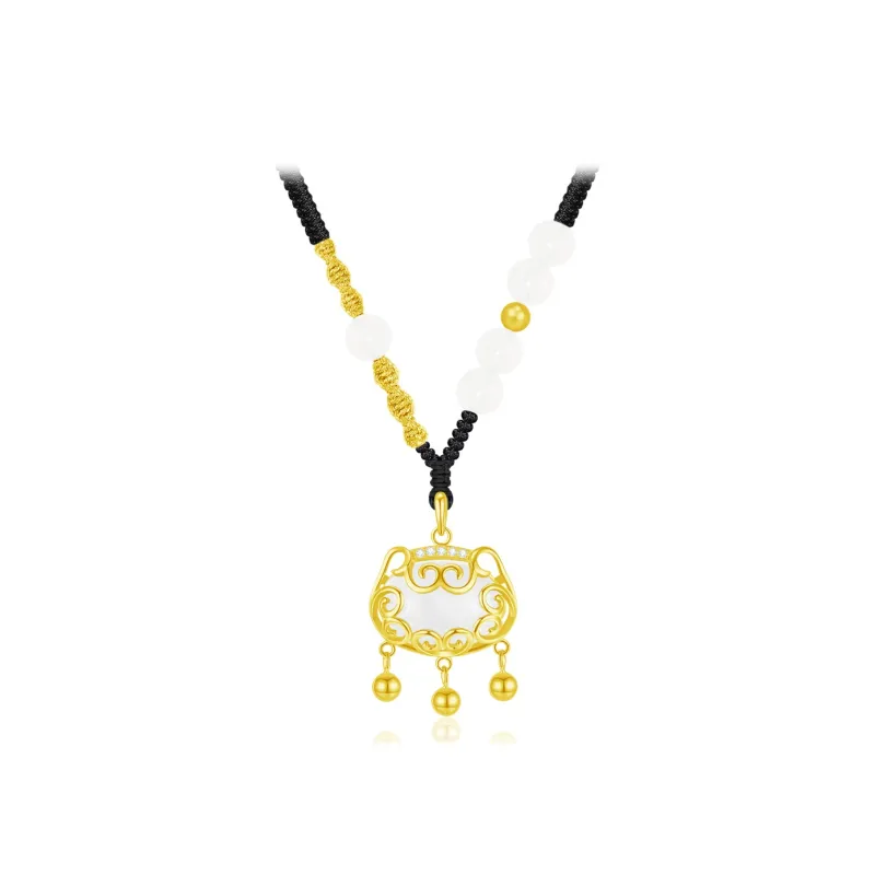 Cuz Strange Intention Agate Necklaces Unisex-1