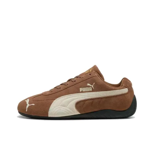 PUMA Speedcat Cushioning Wear Resistant Low Top Casual Shoes Women's Brown